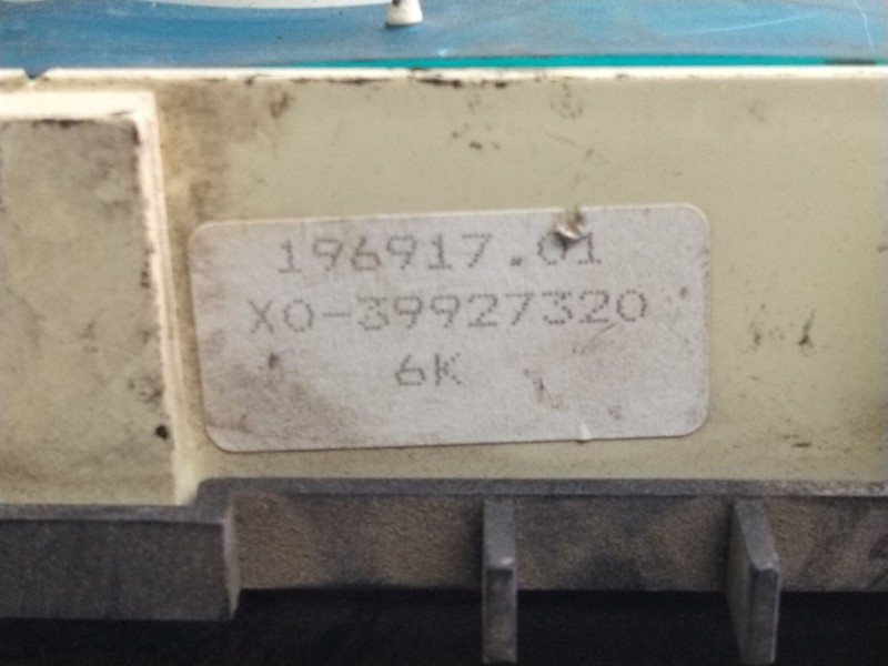 Recambio de cuadro instrumentos para seat marbella 0.9 cat referencia OEM IAM 19691701  33271