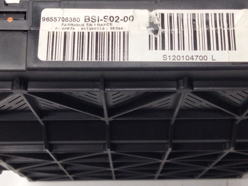 Recambio de centralita bsi para peugeot 407 sw st confort pack referencia OEM IAM 9655708380  