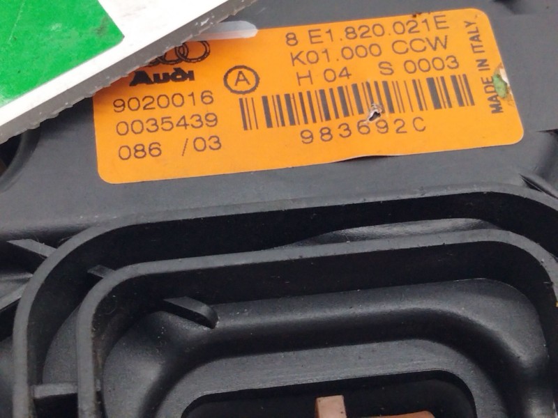 Recambio de motor calefaccion para audi a4 avant (8e) 2.5 tdi (120kw) referencia OEM IAM 8E1820021E  