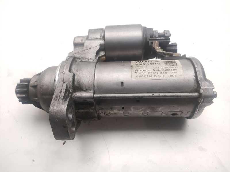 Recambio de motor arranque para volkswagen polo advance referencia OEM IAM  02M911024Q 