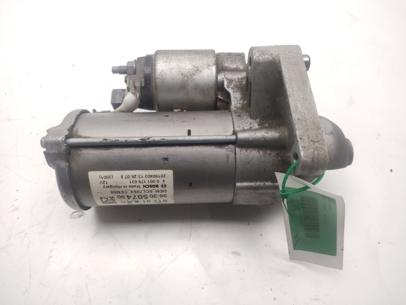 Recambio de motor arranque para peugeot 308 active referencia OEM IAM  9830507480 