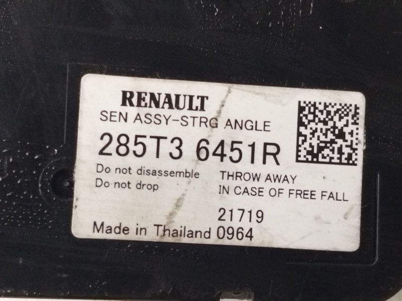 Recambio de sensor angulo de giro para renault arkana e-tech 1.6 hybrid referencia OEM IAM 285T36451R  