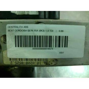 Recambio de centralita abs para seat cordoba berlina (6k2) 1.9 tdi referencia OEM IAM   