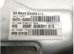 Recambio de elevalunas trasero izquierdo para kia sportage 1.7 crdi cat referencia OEM IAM B34703U000   2