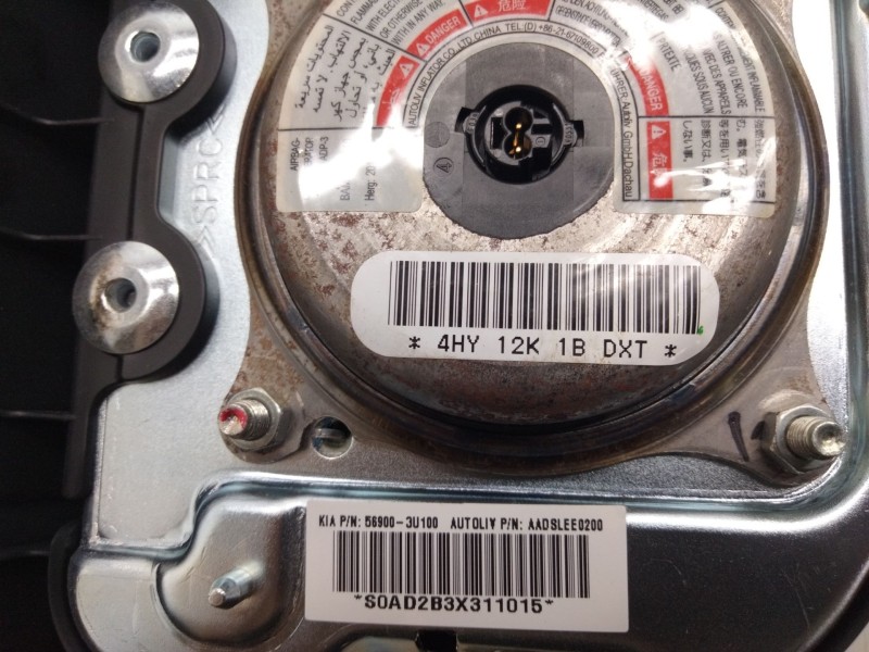 Recambio de airbag delantero izquierdo para kia sportage 1.7 crdi cat referencia OEM IAM 4HY12K1BDXT  