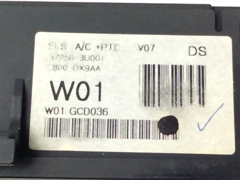 Recambio de mando calefaccion / aire acondicionado para kia sportage 1.7 crdi cat referencia OEM IAM 972503U000  