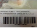CERRADURA PUERTA TRASERA DERECHA 