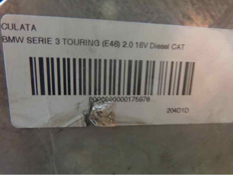 Recambio de culata para bmw serie 3 touring (e46) 2.0 16v diesel cat referencia OEM IAM   