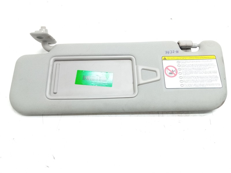 Recambio de parasol izquierdo para kia sportage 1.7 crdi cat referencia OEM IAM   