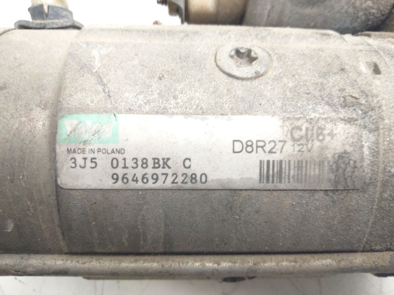 Recambio de motor arranque para citroen c4 picasso 2.0 16v cat (rft / xu10j4d) referencia OEM IAM 9646972280  