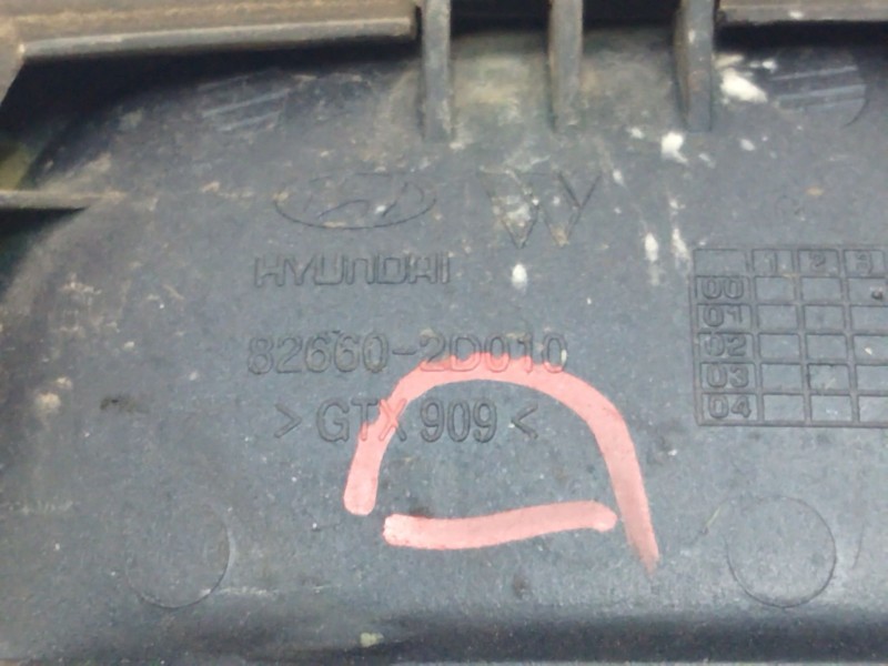 Recambio de maneta exterior delantera derecha para hyundai elantra (xd) 1.6 gls (4-ptas.) referencia OEM IAM 826602D010  