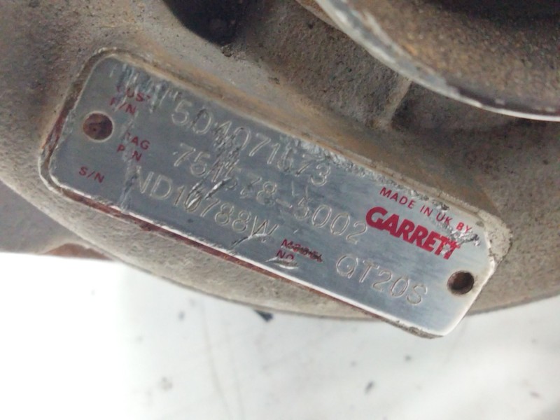 Recambio de turbocompresor para iveco daily caja abierta / volquete 35 - c 9 caja abierta referencia OEM IAM 7515785002  