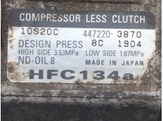 Recambio de compresor aire acondicionado para chrysler voyager (rg) 2.5 crd se referencia OEM IAM 4472203870   2
