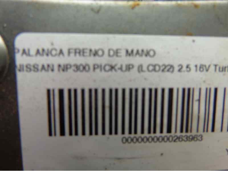 Recambio de palanca freno de mano para nissan np300 pick-up (lcd22) 2.5 16v turbodiesel cat referencia OEM IAM   