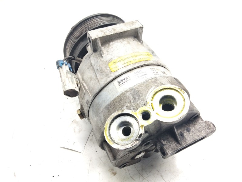 Recambio de compresor aire acondicionado para opel vectra c berlina 1.9 cdti referencia OEM IAM 0036548  