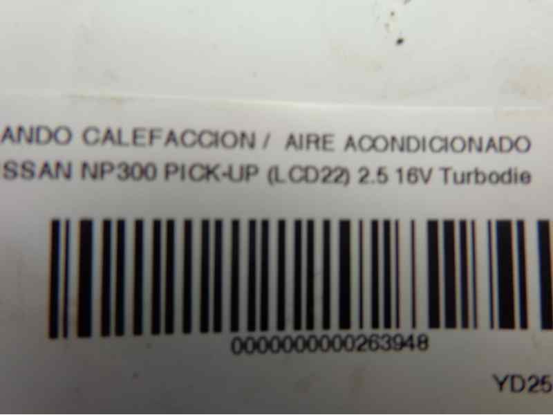 Recambio de mando calefaccion / aire acondicionado para nissan np300 pick-up (lcd22) 2.5 16v turbodiesel cat referencia OEM IAM 