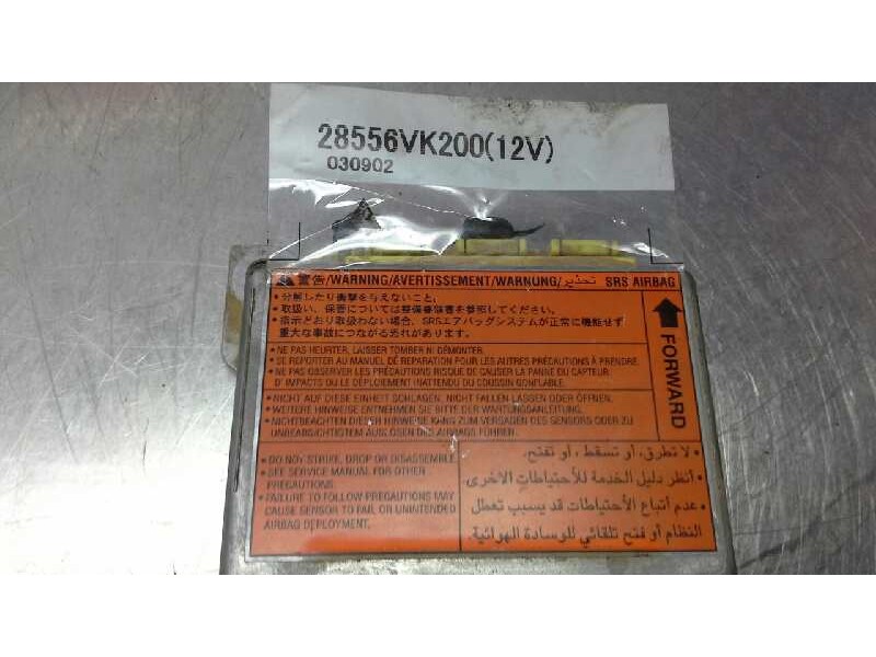 Recambio de centralita airbag para nissan pick-up (d22) 2.5 16v turbodiesel cat referencia OEM IAM  28556VK200 