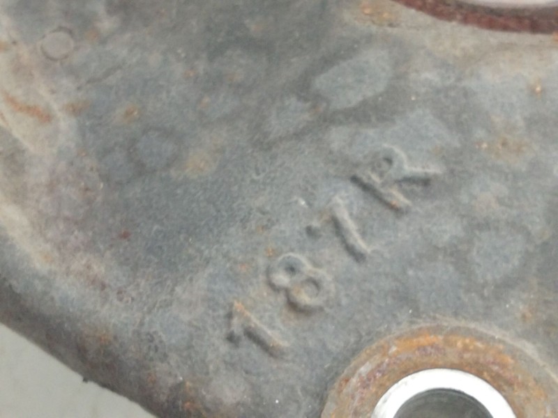 Recambio de mangueta delantera derecha para renault scenic iii 1.6 dci diesel fap referencia OEM IAM 187R  