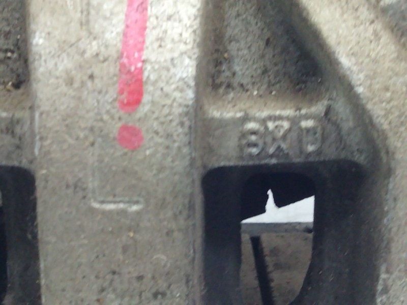 Recambio de pinza freno delantera izquierda para infiniti ex 3.0 v6 diesel cat referencia OEM IAM 8XD  