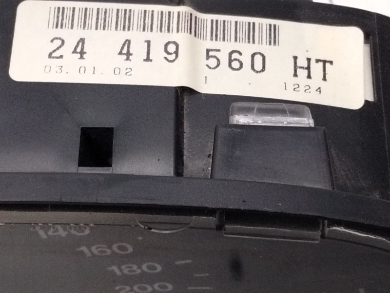 Recambio de cuadro instrumentos para opel zafira a 2.0 dti referencia OEM IAM 24419560HT  
