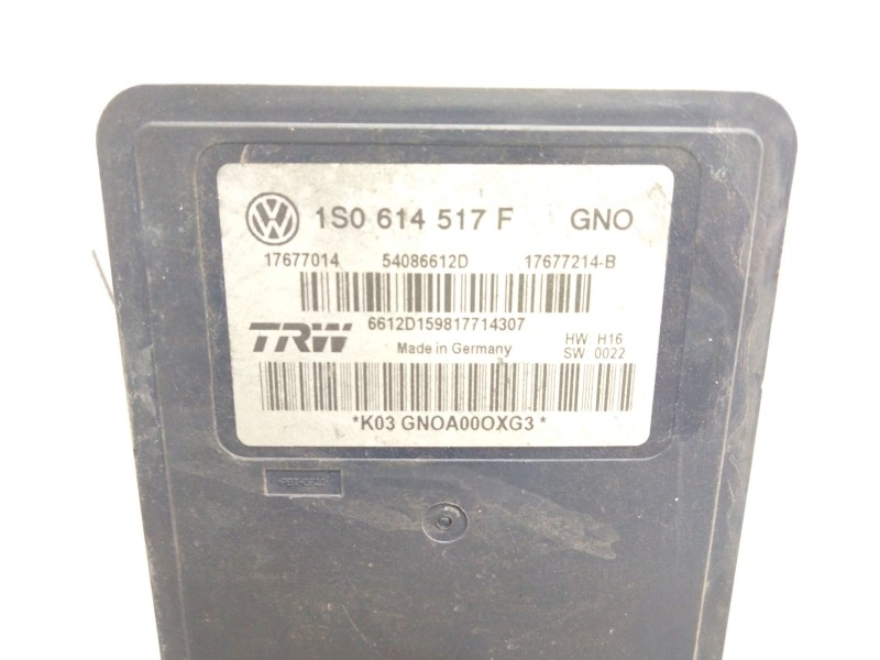 Recambio de abs para seat toledo (kg3) 1.6 tdi referencia OEM IAM 1S0614517F  
