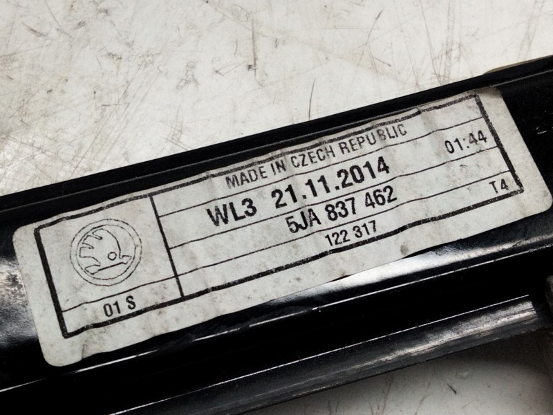 Recambio de elevalunas delantero derecho para seat toledo (kg3) 1.6 tdi referencia OEM IAM 5JA837462  