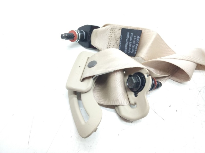 Recambio de cinturon seguridad trasero izquierdo para hyundai santa fe (bm) 2.2 crdi cat referencia OEM IAM 898102B000J9  