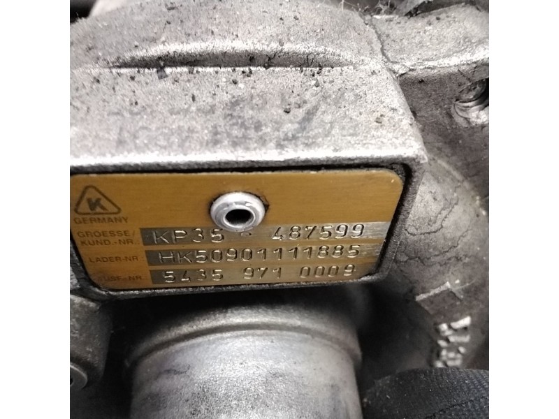 Recambio de turbocompresor para peugeot 206 berlina x-line referencia OEM IAM HK50901111885 54359710009 