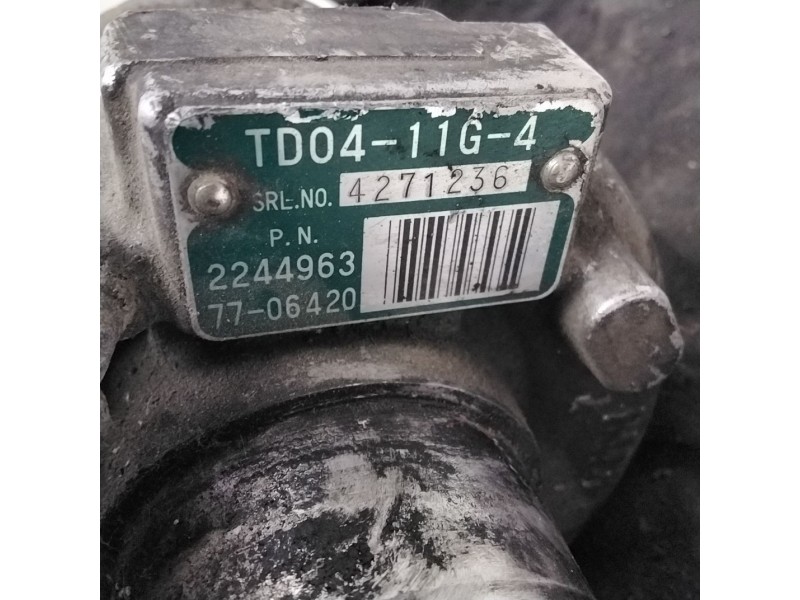 Recambio de turbocompresor para opel omega b 2.5 turbodiesel (x 25 td / u 25 td / l93) referencia OEM IAM TD0411G4 4271236 