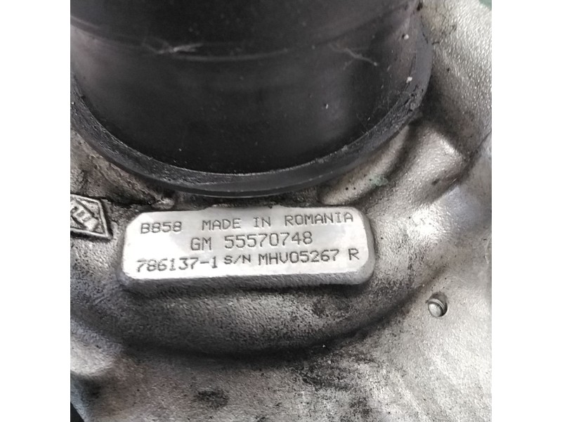 Recambio de turbocompresor para opel insignia berlina excellence referencia OEM IAM 55570748 7861371 