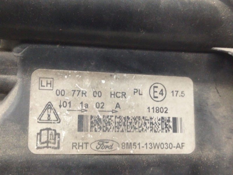 Recambio de faro derecho para ford focus lim. (cb4) referencia OEM IAM 8M5113W030AF  