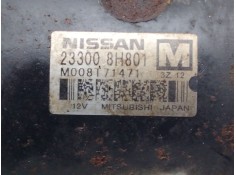 Recambio de motor arranque para nissan x-trail (t30) 2.2 dci diesel cat referencia OEM IAM 233008H801   2