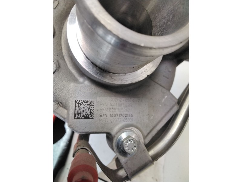 Recambio de turbocompresor para nissan juke (f15) 1.2 16v cat referencia OEM IAM 14092400240 4037305001 