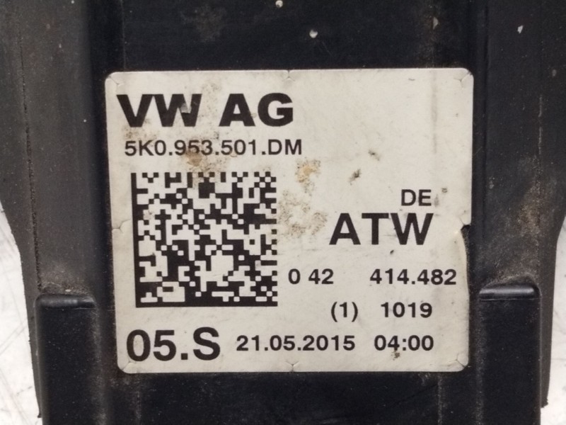Recambio de mando intermitentes y limpia para volkswagen tiguan (5n2) t1 bluemotion referencia OEM IAM 5K0953501DM  
