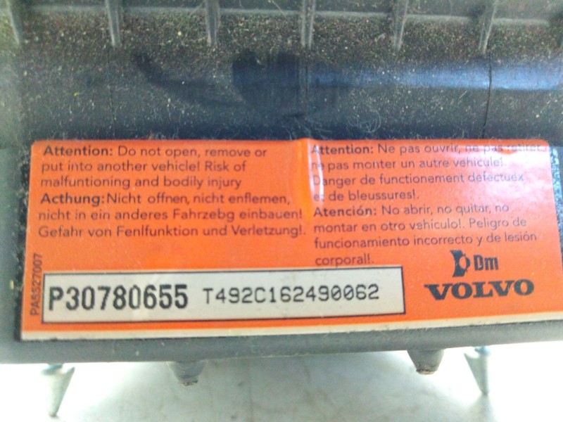 Recambio de airbag delantero izquierdo para volvo s80 berlina d5 executive referencia OEM IAM P30780655  