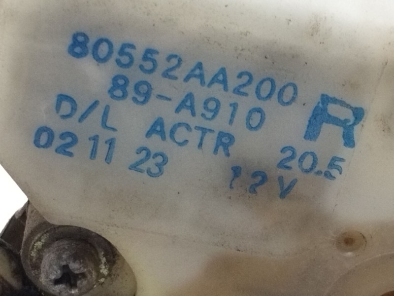 Recambio de cerradura puerta delantera derecha para nissan x-trail (t30) luxury (a,e) referencia OEM IAM 80552AA200  