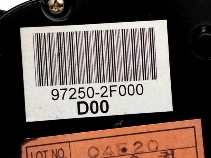 Recambio de mando calefaccion / aire acondicionado para kia cerato 2.0 ex crdi familiar (5-ptas.) referencia OEM IAM 973502F000 