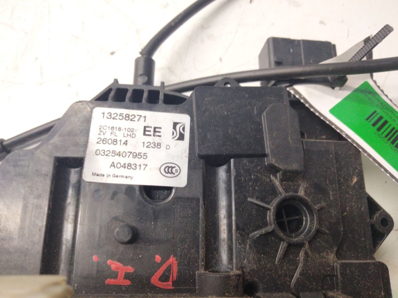 Recambio de cerradura puerta delantera izquierda para opel corsa d color edition referencia OEM IAM 0325407955  