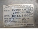 COMPRESOR AIRE ACONDICIONADO 92600KH70A 