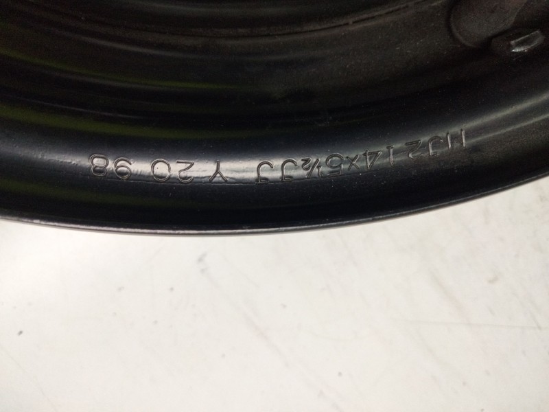 Recambio de llanta hierro para mazda cx-7 (er) 2.2 turbodiesel cat referencia OEM IAM 14-4-TORNILLOS  