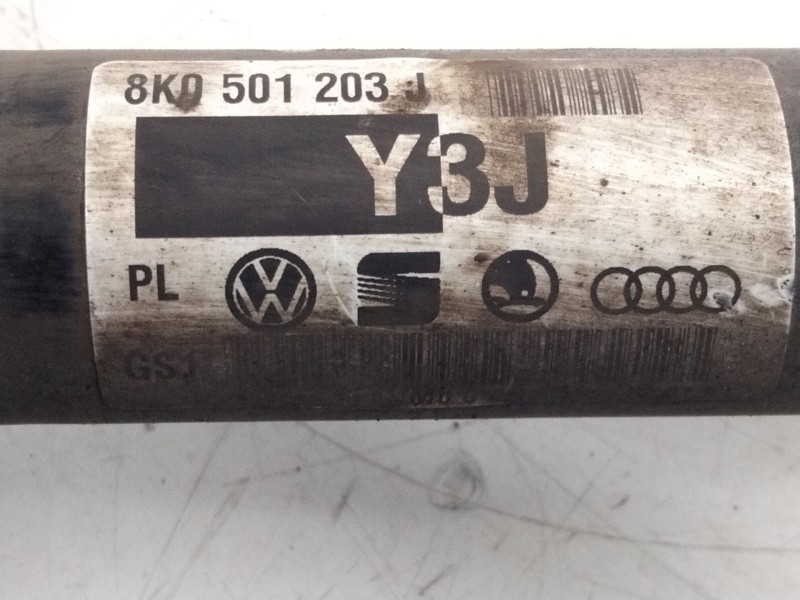 Recambio de transmision trasera derecha para audi a4 berlina (8e) 2.0 tdi quattro (dpf) (103kw) referencia OEM IAM 8K0501203J  