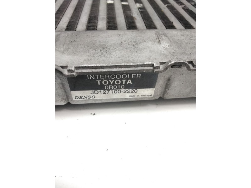 Recambio de intercooler para toyota avensis berlina (t25) 2.2 d-4d executive sedán (4-ptas.) referencia OEM IAM 179400R010 JD127