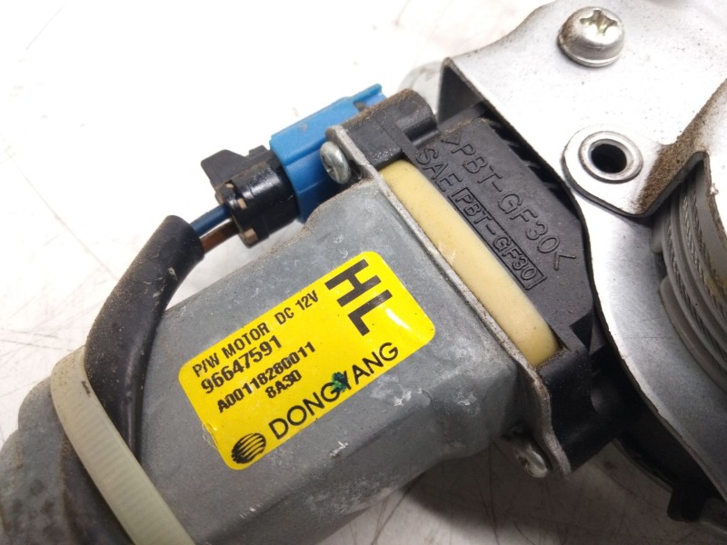 Recambio de elevalunas trasero izquierdo para chevrolet epica 2.0 diesel cat referencia OEM IAM 96657591  