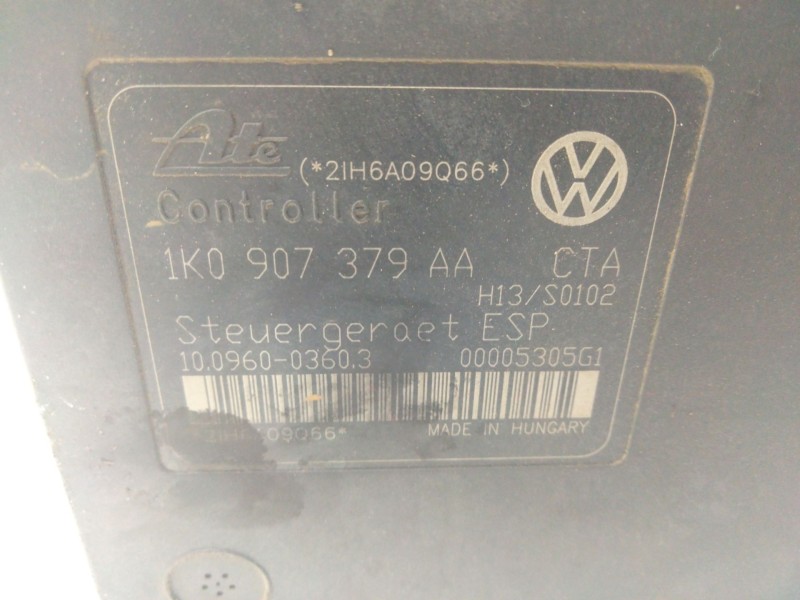 Recambio de abs para seat leon (1p1) 2.0 tdi referencia OEM IAM 1K0624517AA  