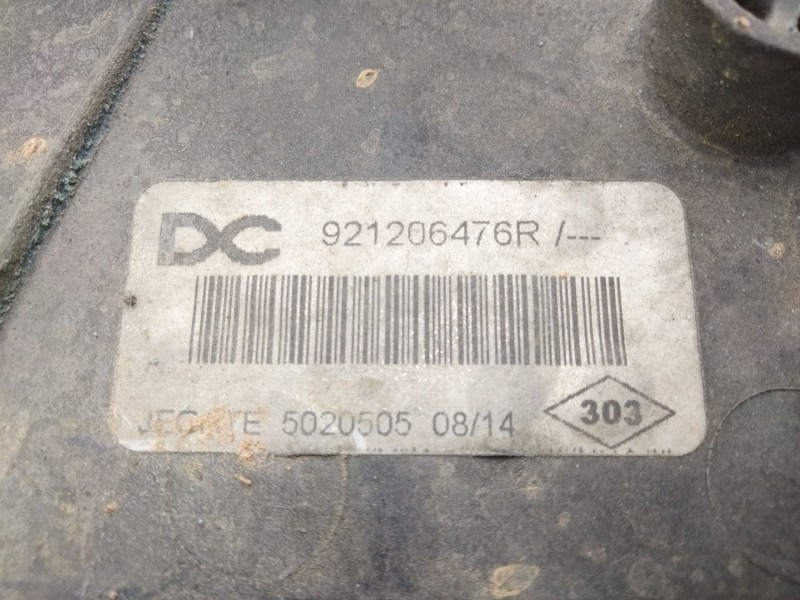 Recambio de electroventilador para renault kangoo profesional referencia OEM IAM 921206476R  