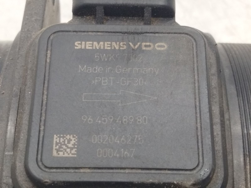 Recambio de caudalimetro para citroen c5 berlina exclusive referencia OEM IAM 9645948980  