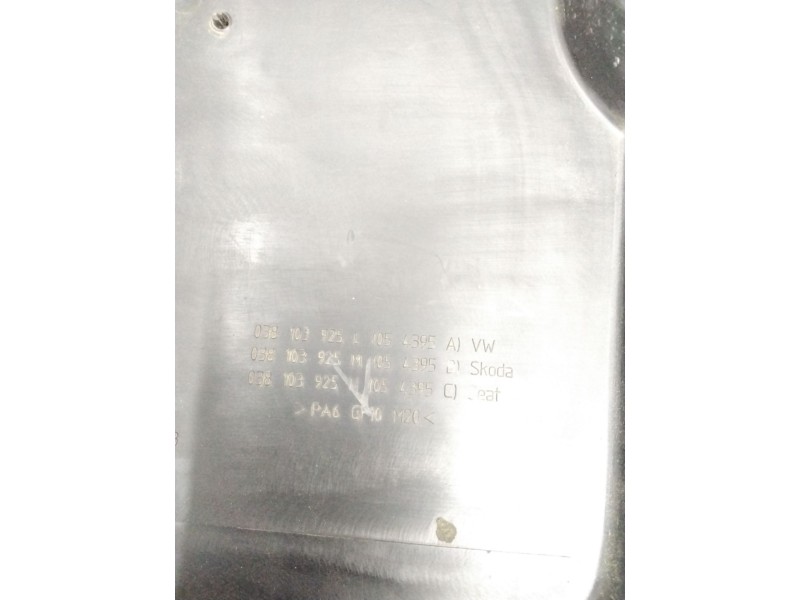 Recambio de tapa motor para seat ibiza (6k) 1.9 sdi referencia OEM IAM 038103925N 054395C 
