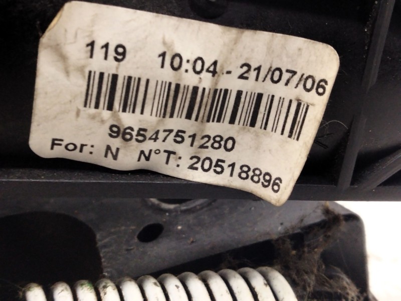 Recambio de pedal freno para citroen c5 berlina exclusive referencia OEM IAM 9654751280  