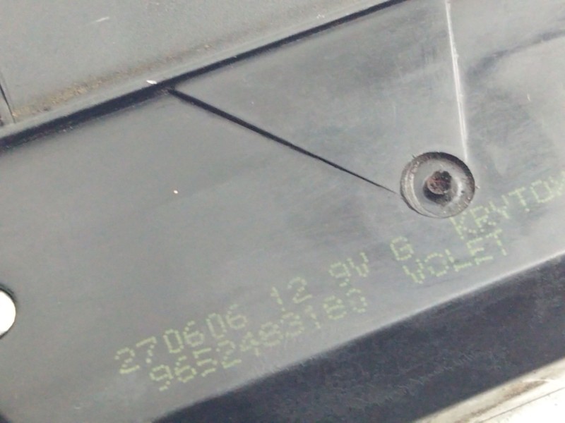 Recambio de cerradura maletero / porton para citroen c5 berlina exclusive referencia OEM IAM 9652483180  