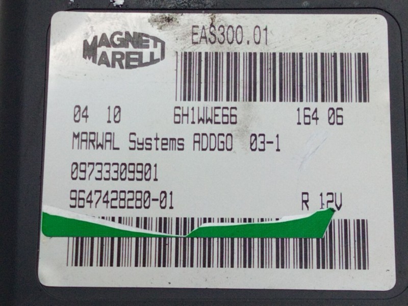 Recambio de centralita inmovilizador para citroen c5 berlina exclusive referencia OEM IAM 9647428280  